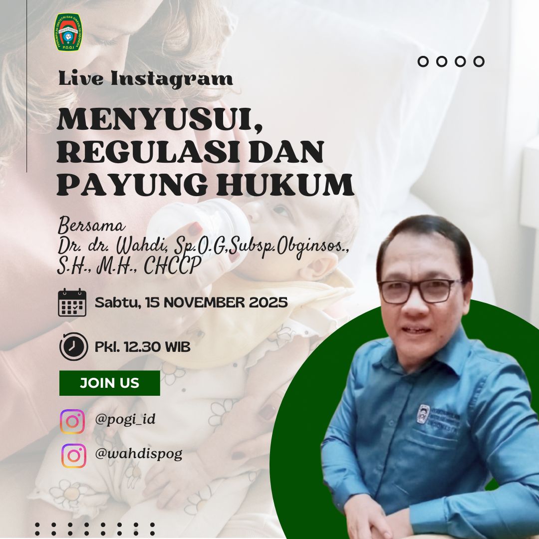 LIVE INSTAGRAM POGI  : MENYUSUI, REGULASI DAN PAYUNG HUKUM
