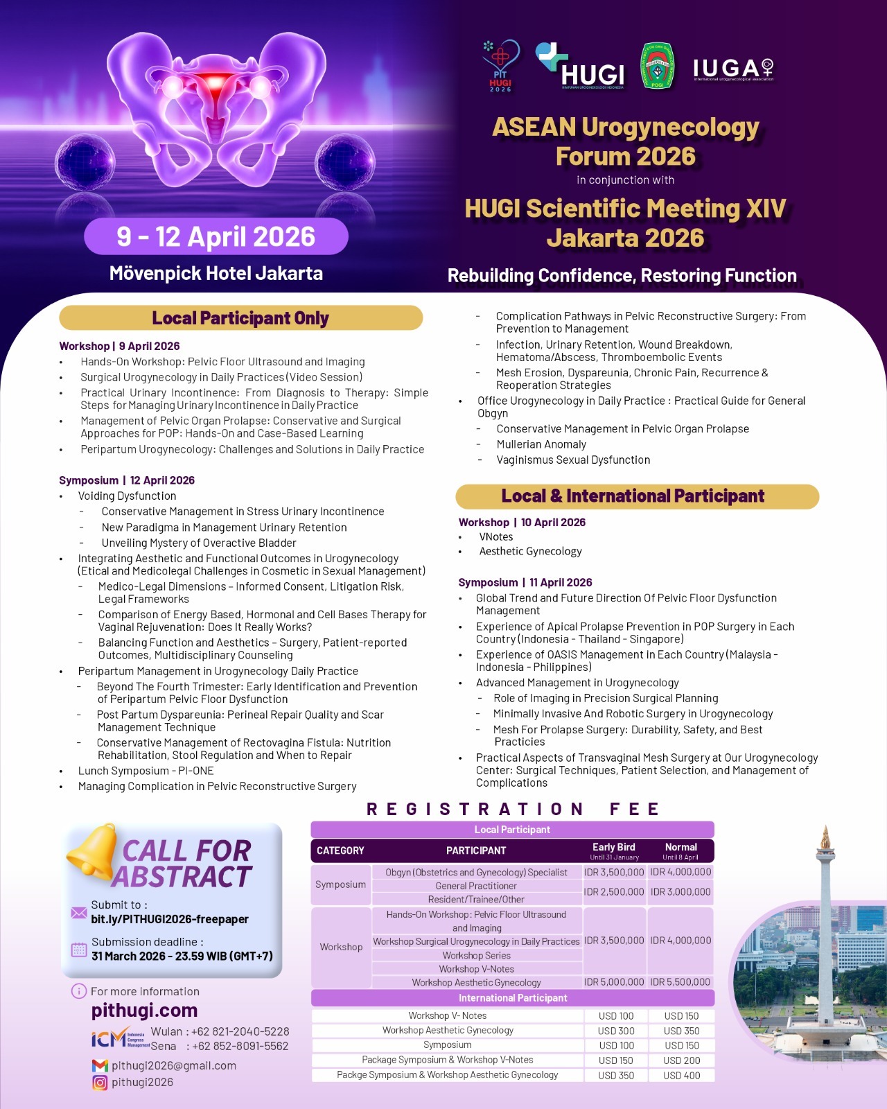 ASEAN UROGYNAECOLOGY FORUM 2026