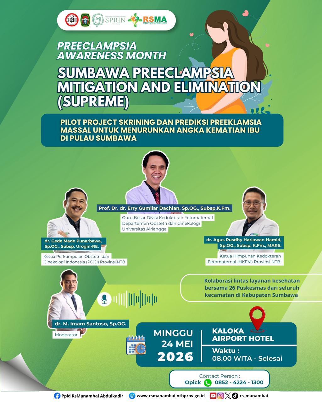 SUMBAWA PREECLAMPSIA MITIGATION AND ELIMINATION (SUPREME)