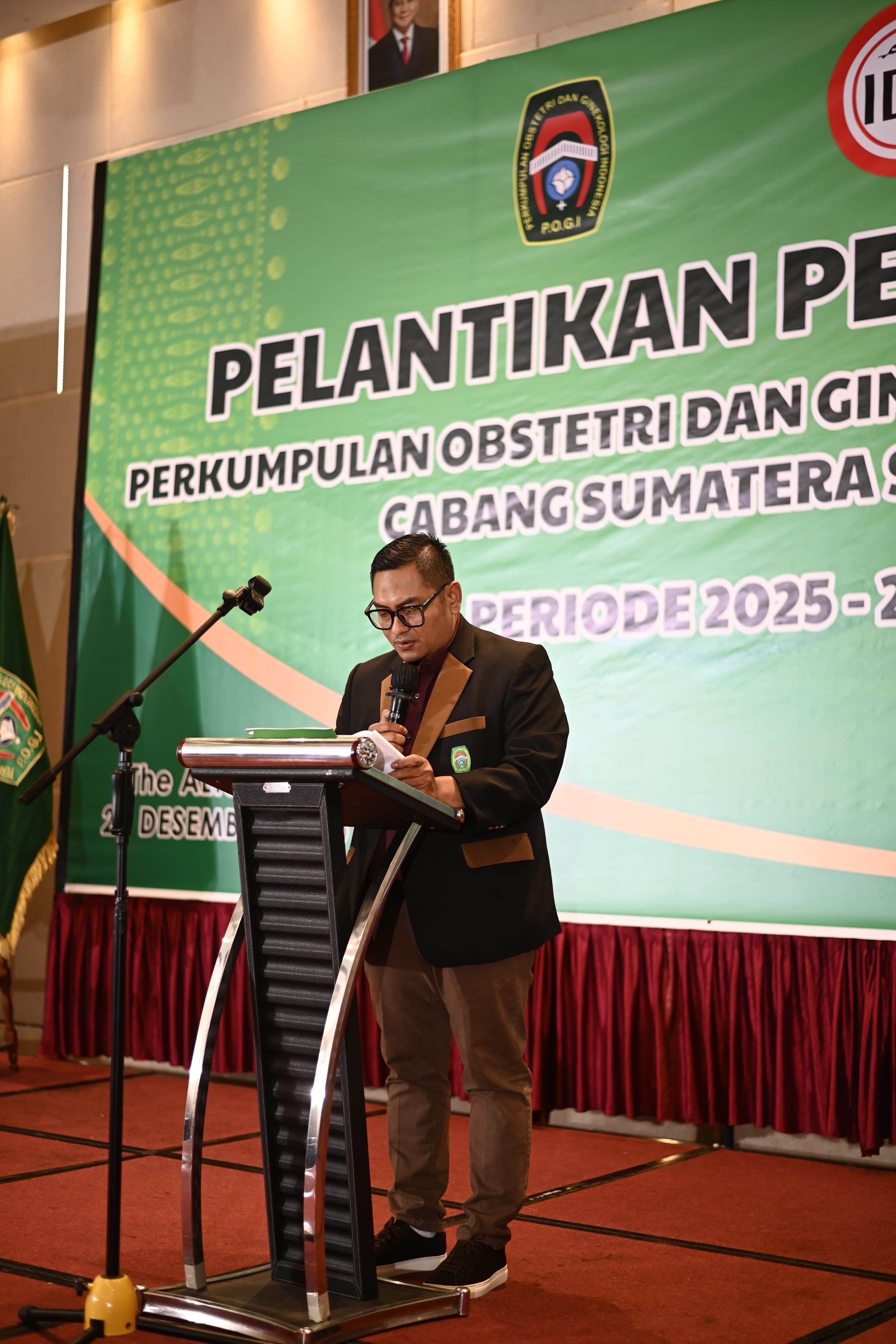Pelantikan Pengurus POGI Cabang Sumatera Selatan Periode 2025-2028