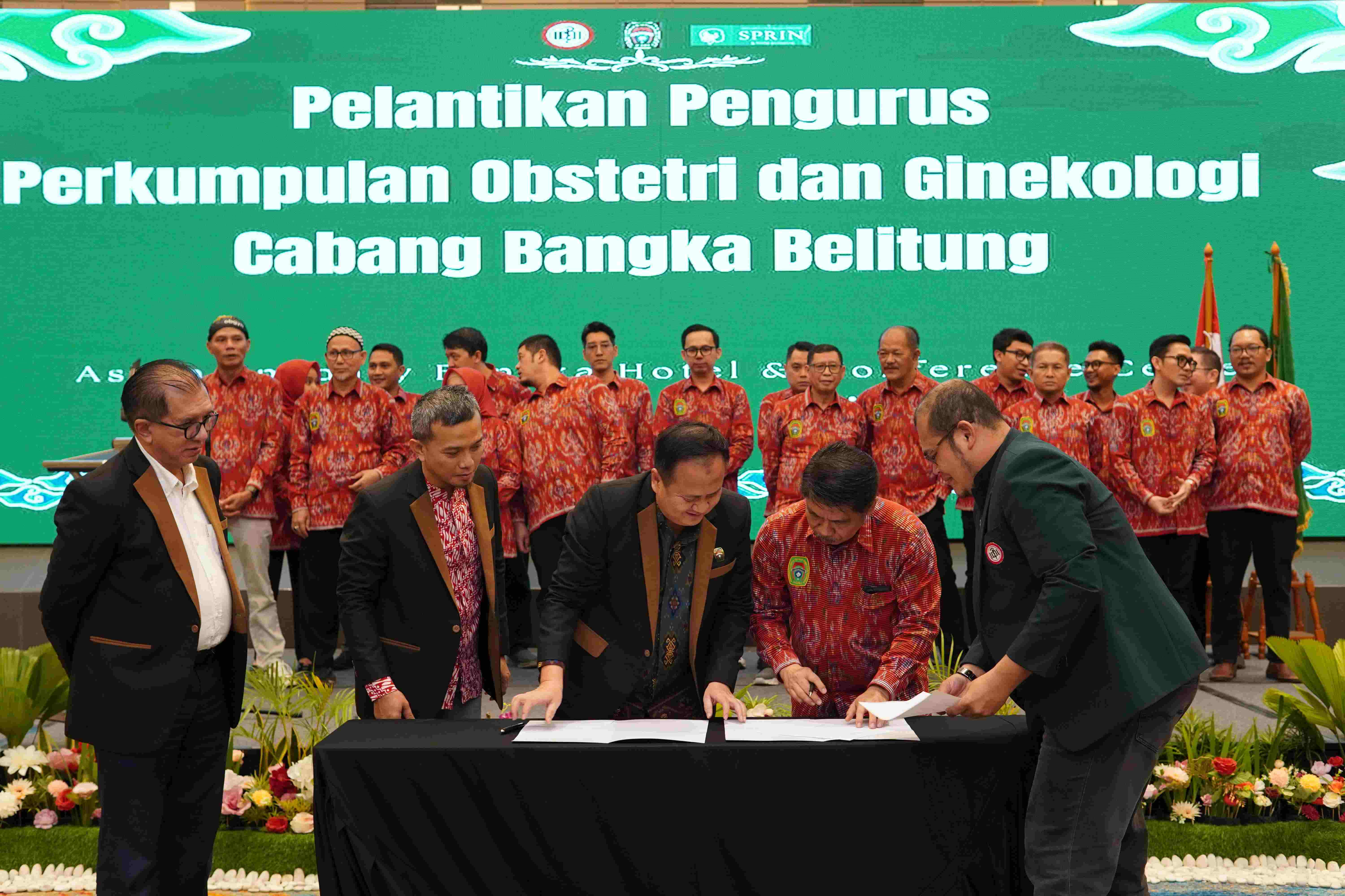 Pelantikan Pengurus POGI Cabang Bangka Belitung Periode 2025-2028
