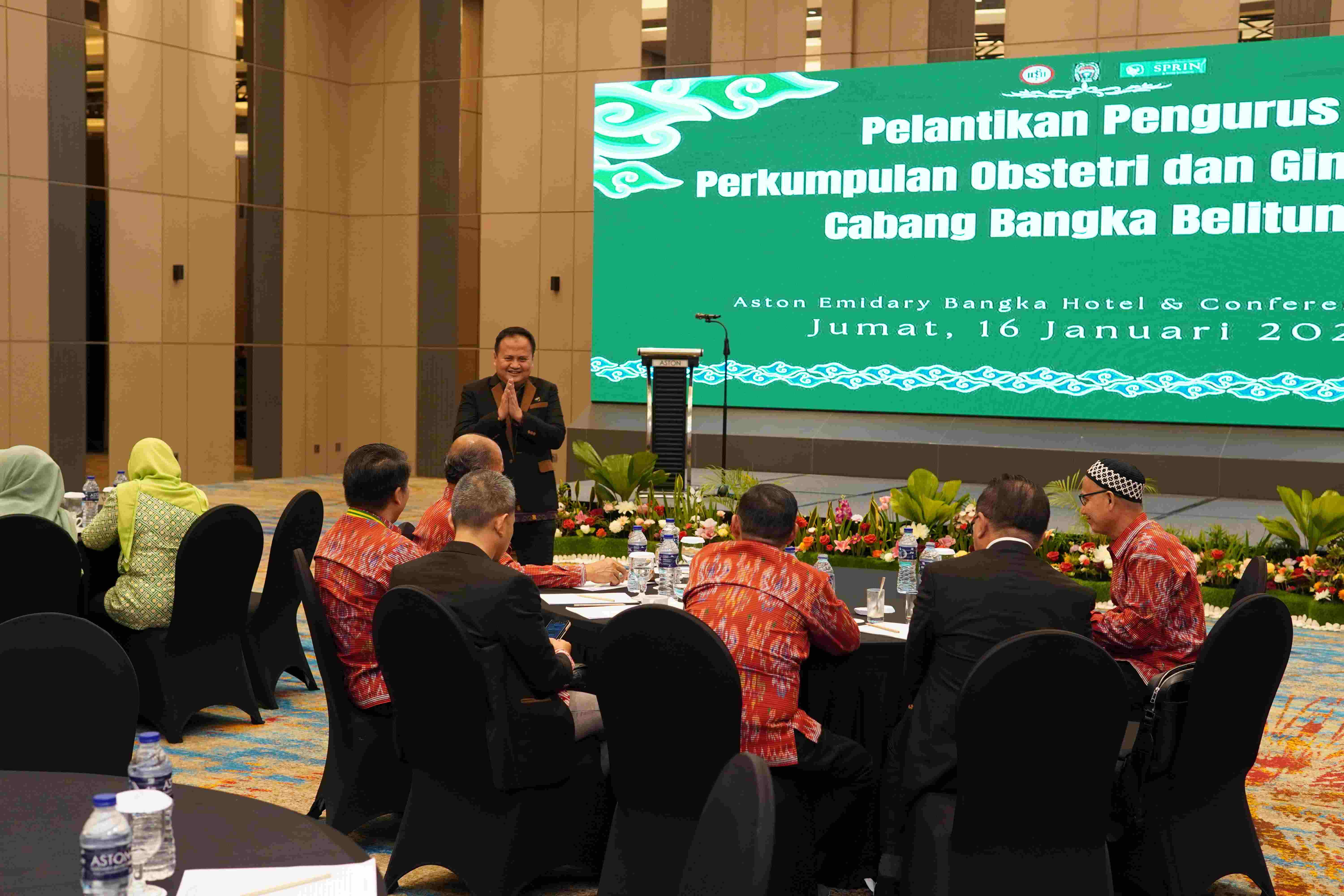 Pelantikan Pengurus POGI Cabang Bangka Belitung Periode 2025-2028