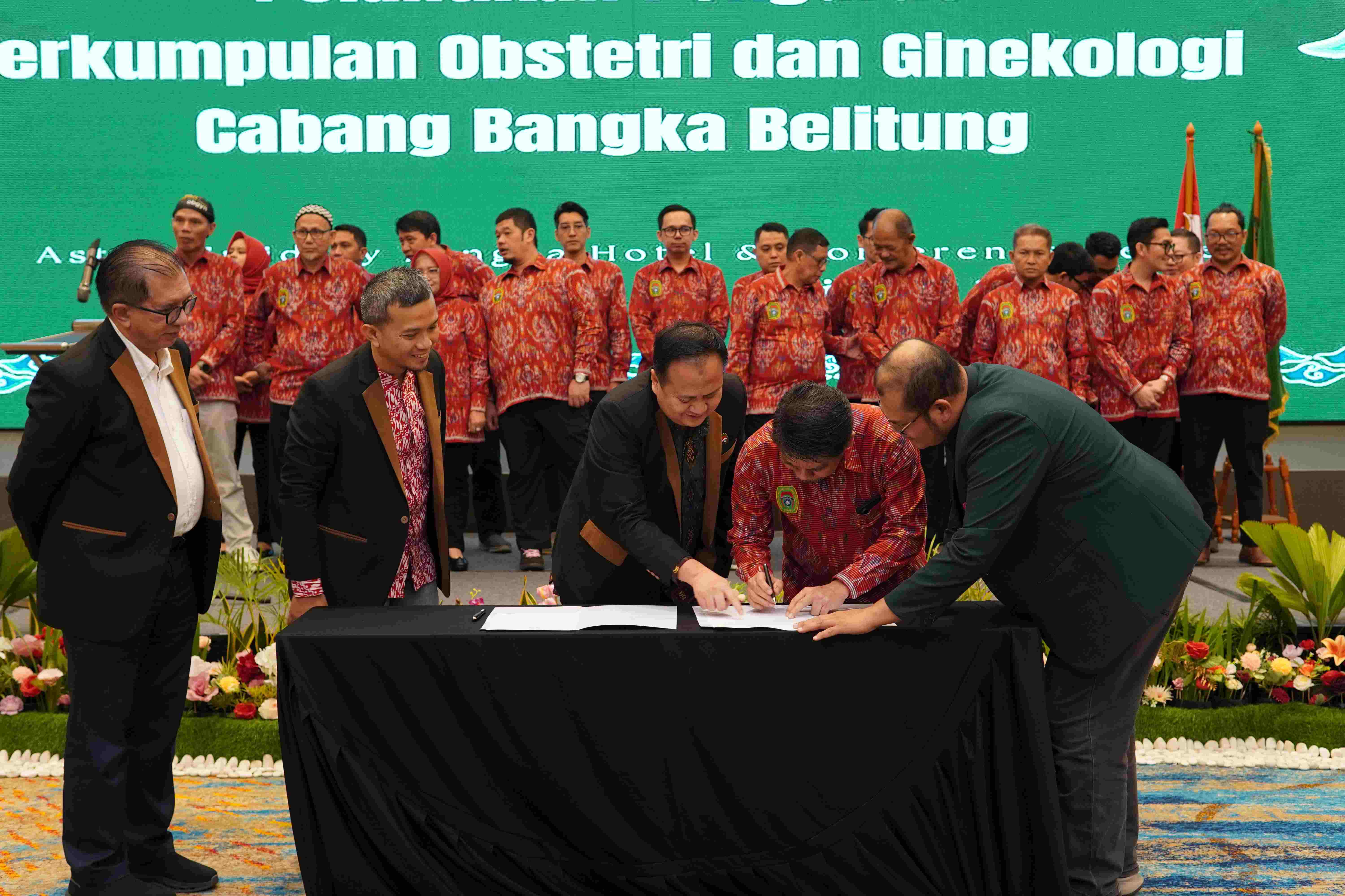 Pelantikan Pengurus POGI Cabang Bangka Belitung Periode 2025-2028