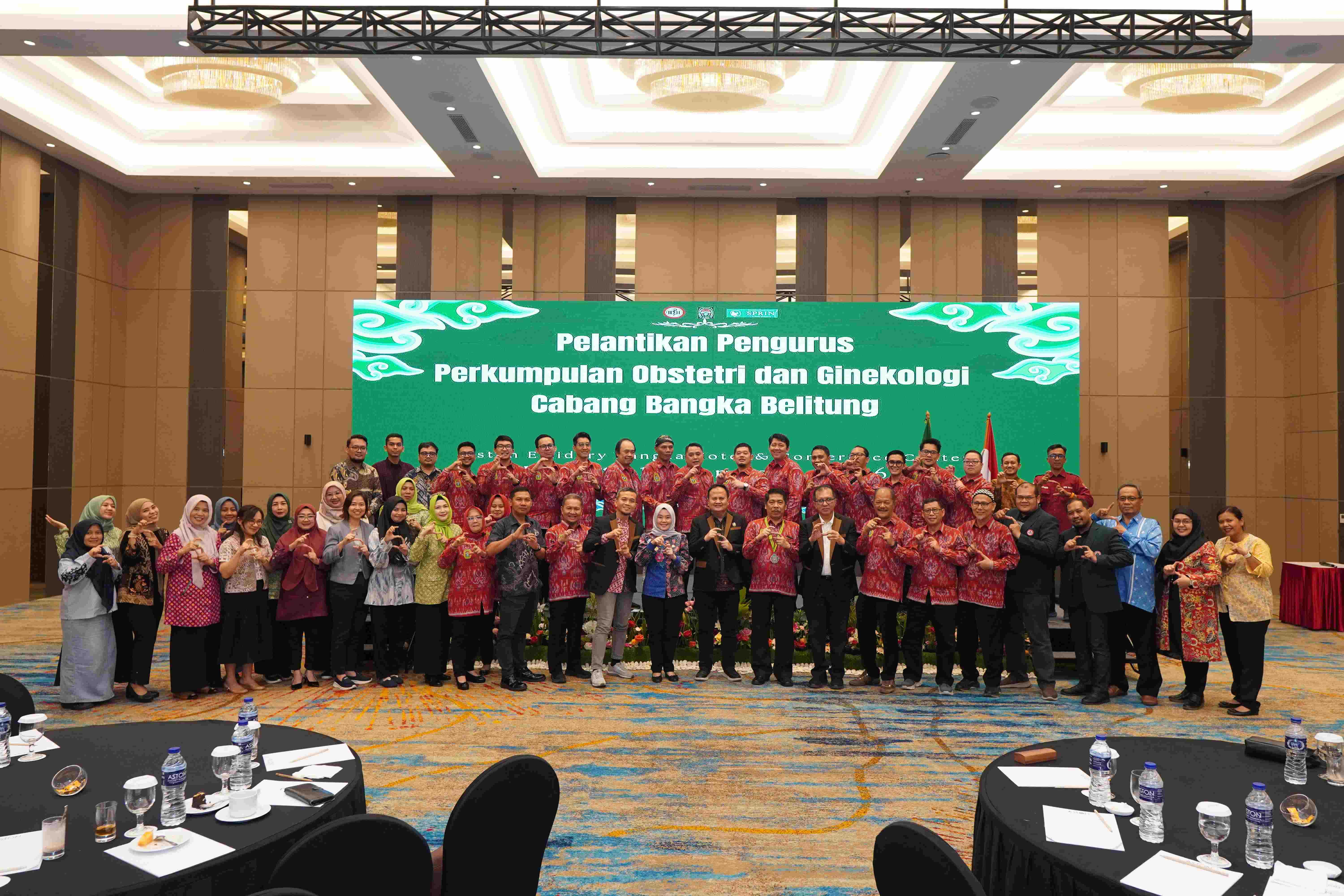 Pelantikan Pengurus POGI Cabang Bangka Belitung Periode 2025-2028