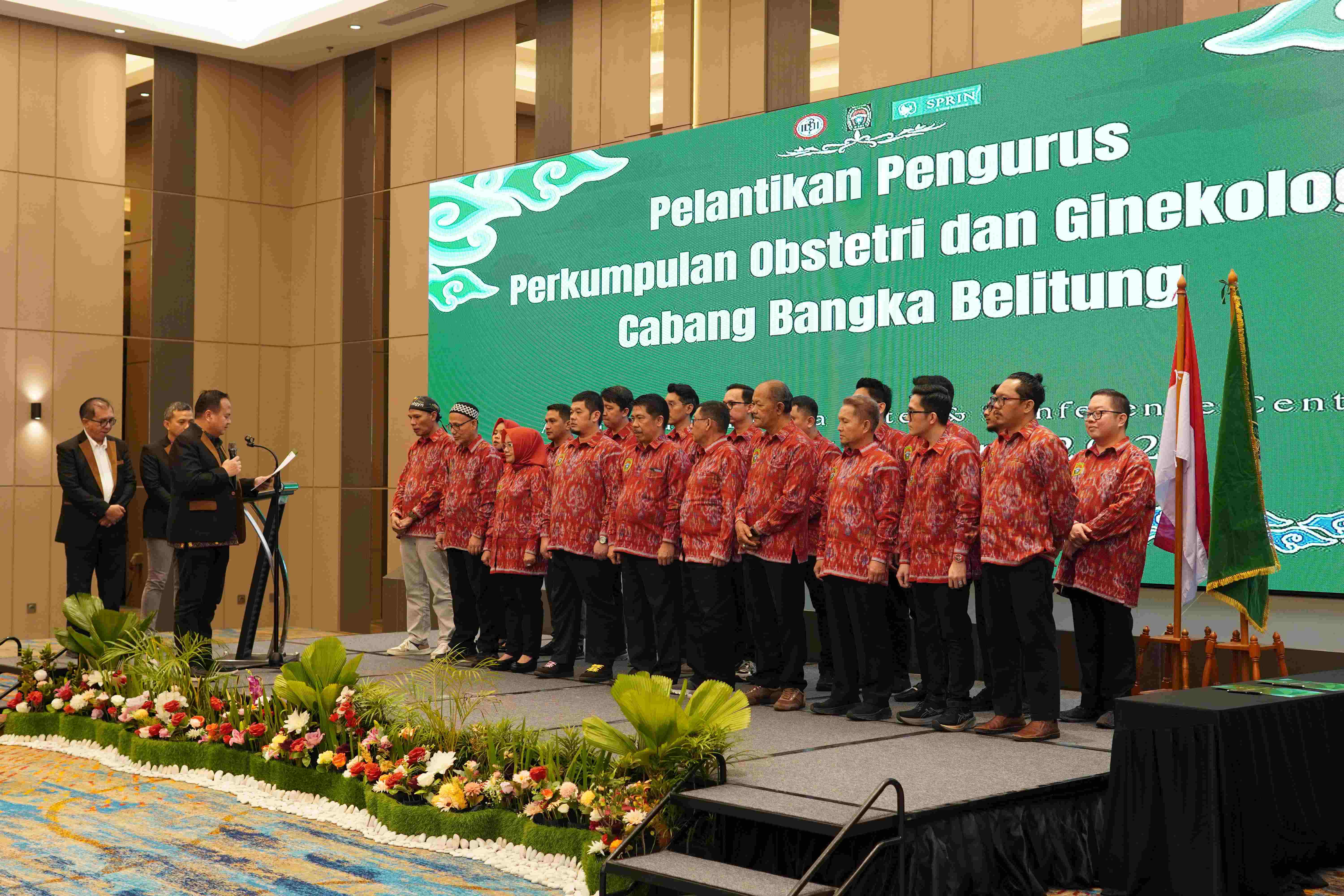 Pelantikan Pengurus POGI Cabang Bangka Belitung Periode 2025-2028