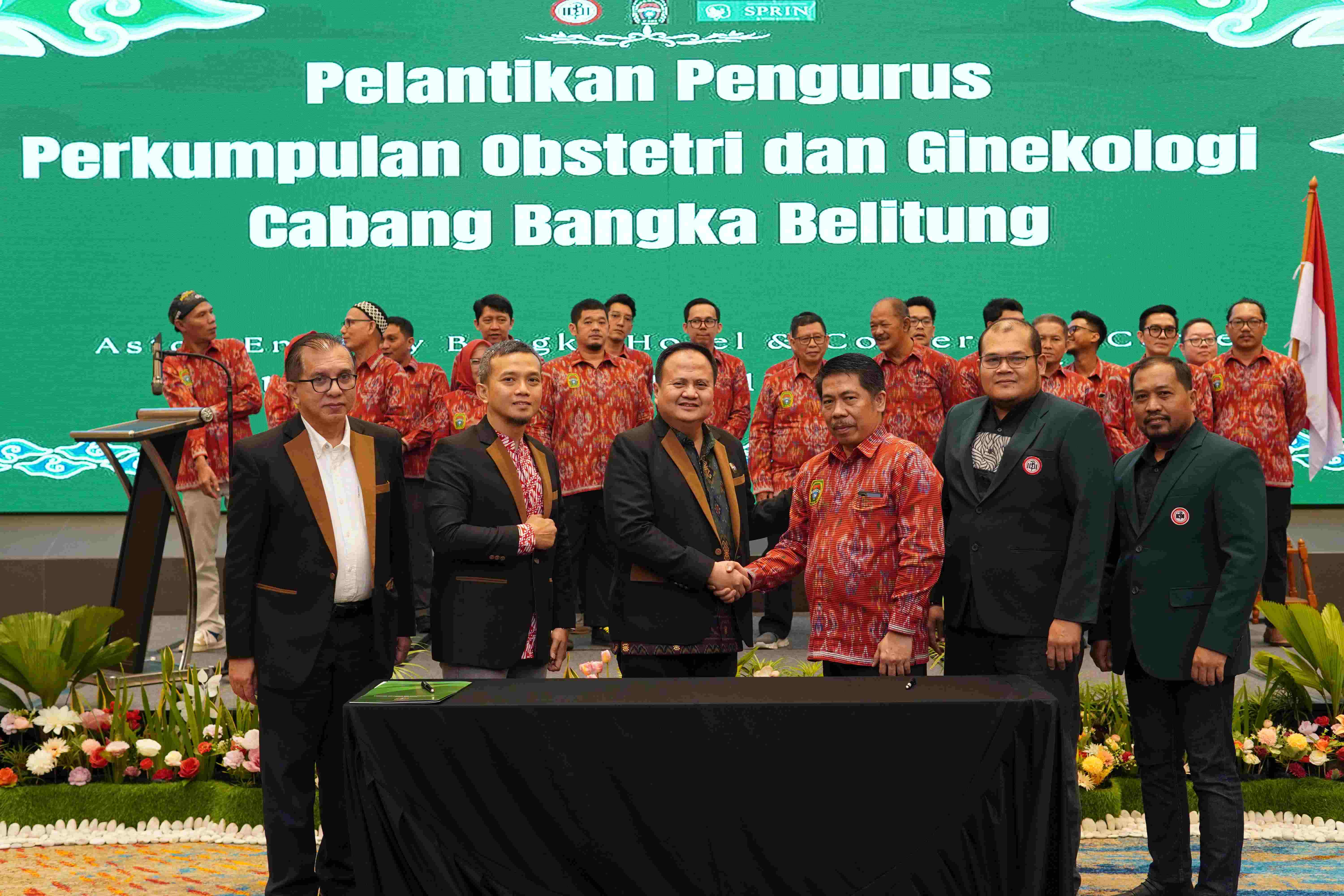 Pelantikan Pengurus POGI Cabang Bangka Belitung Periode 2025-2028