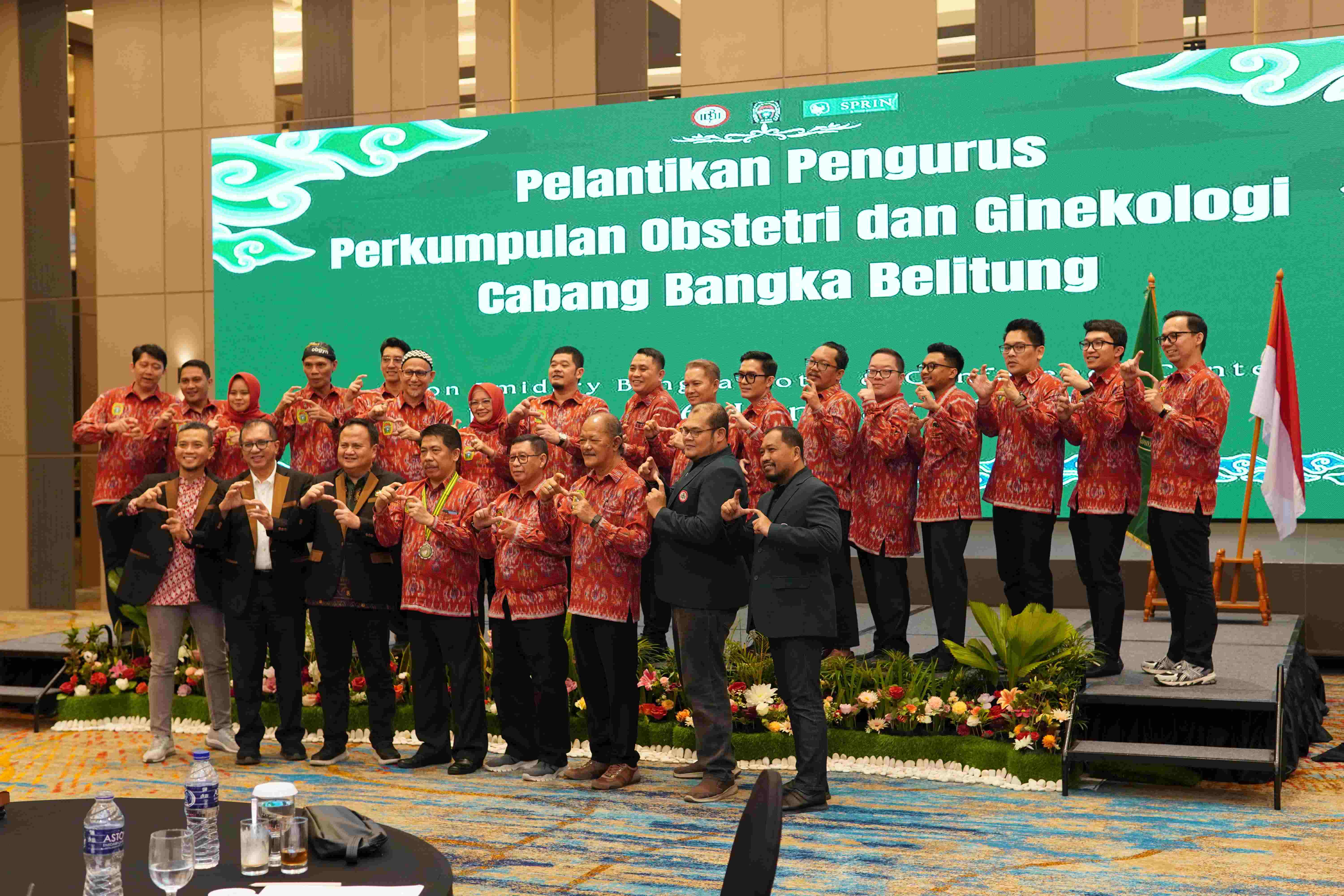 Pelantikan Pengurus POGI Cabang Bangka Belitung Periode 2025-2028