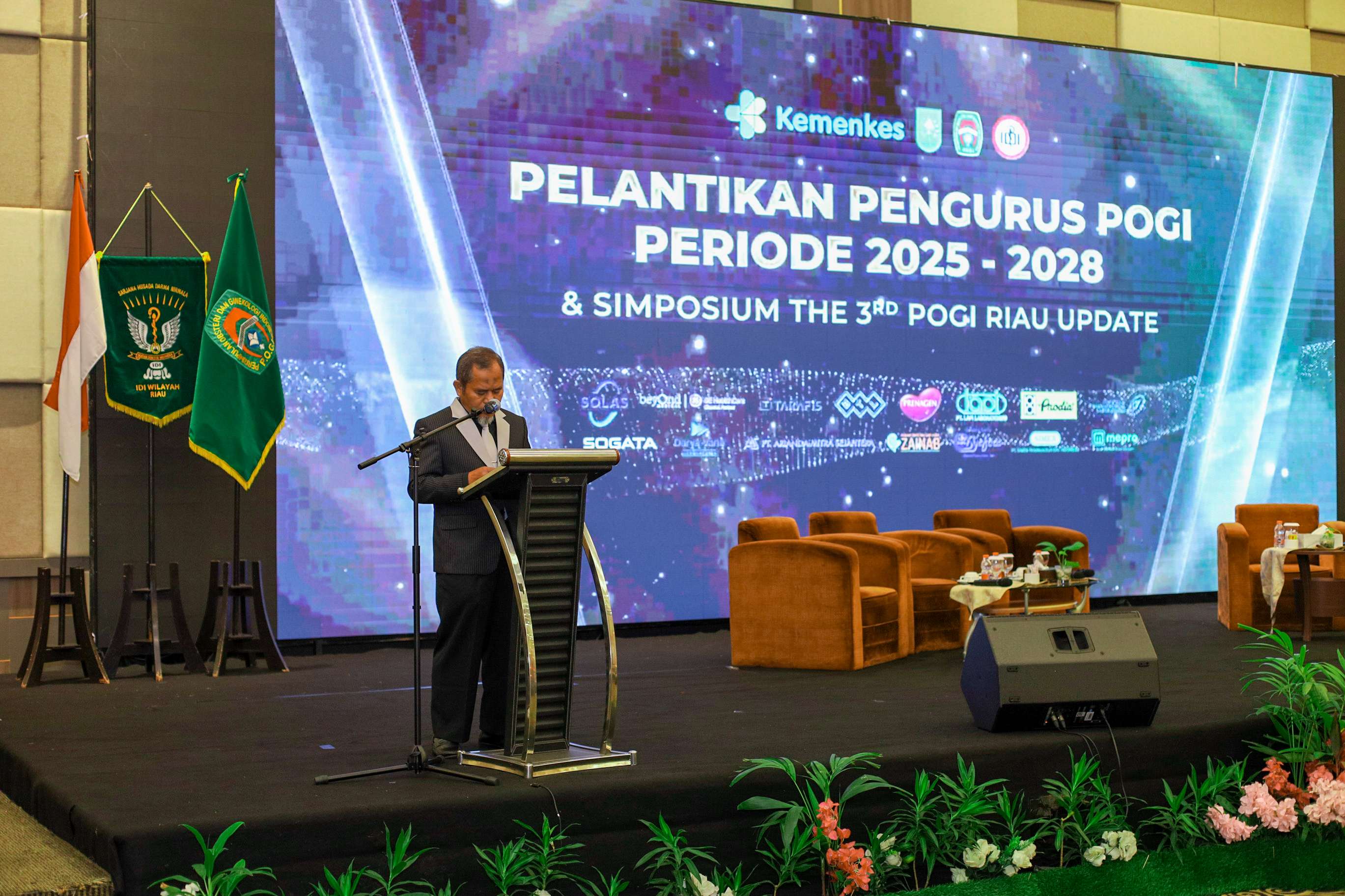 Pelantikan Pengurus POGI Cabang Riau Periode 2025-2028