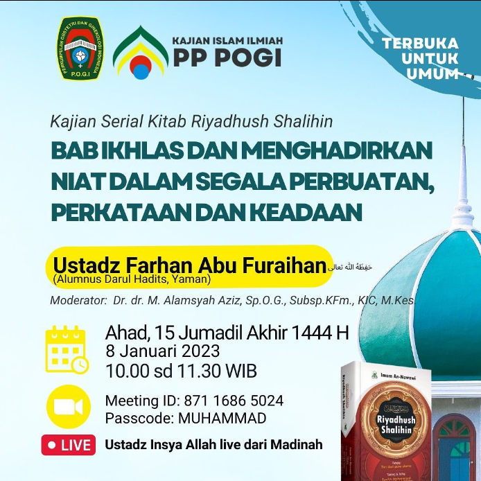 Kajian Islam Serial - PP POGI (Online)