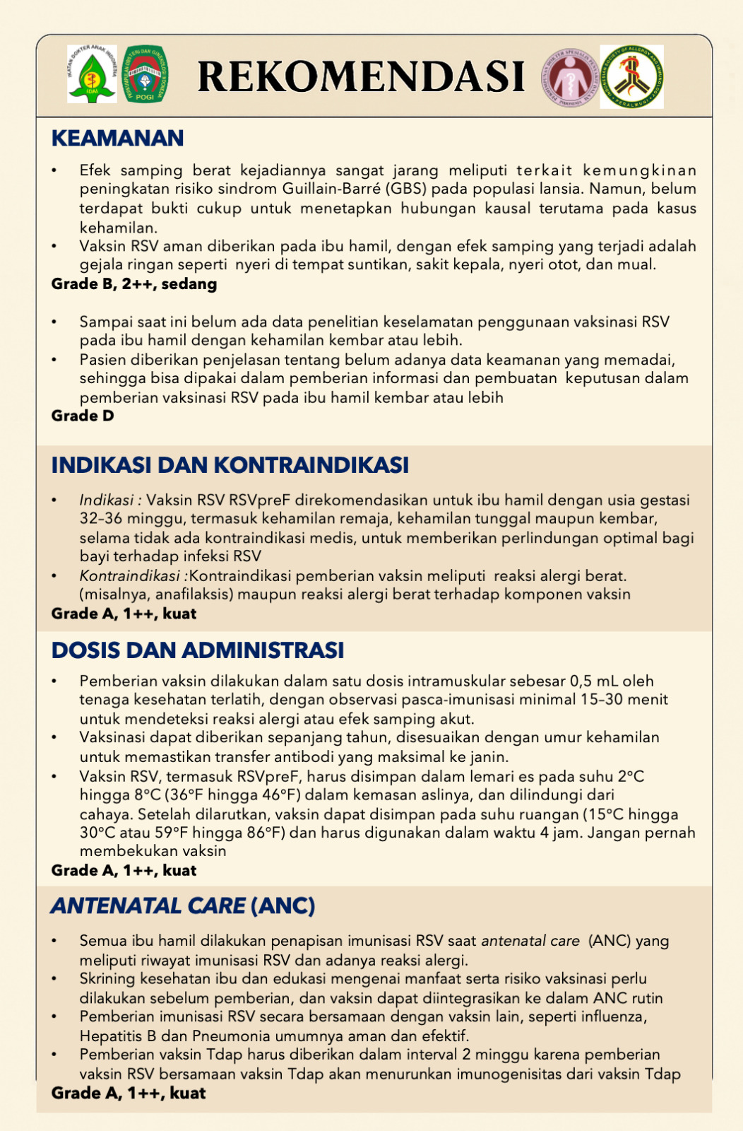 Konsensus Respiratory Syncytial Virus (RSV) pada Hamil
