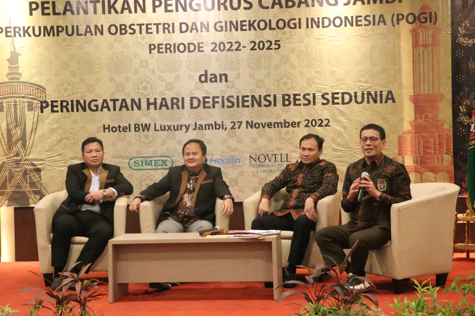 Pelantikan POGI Cabang Jambi