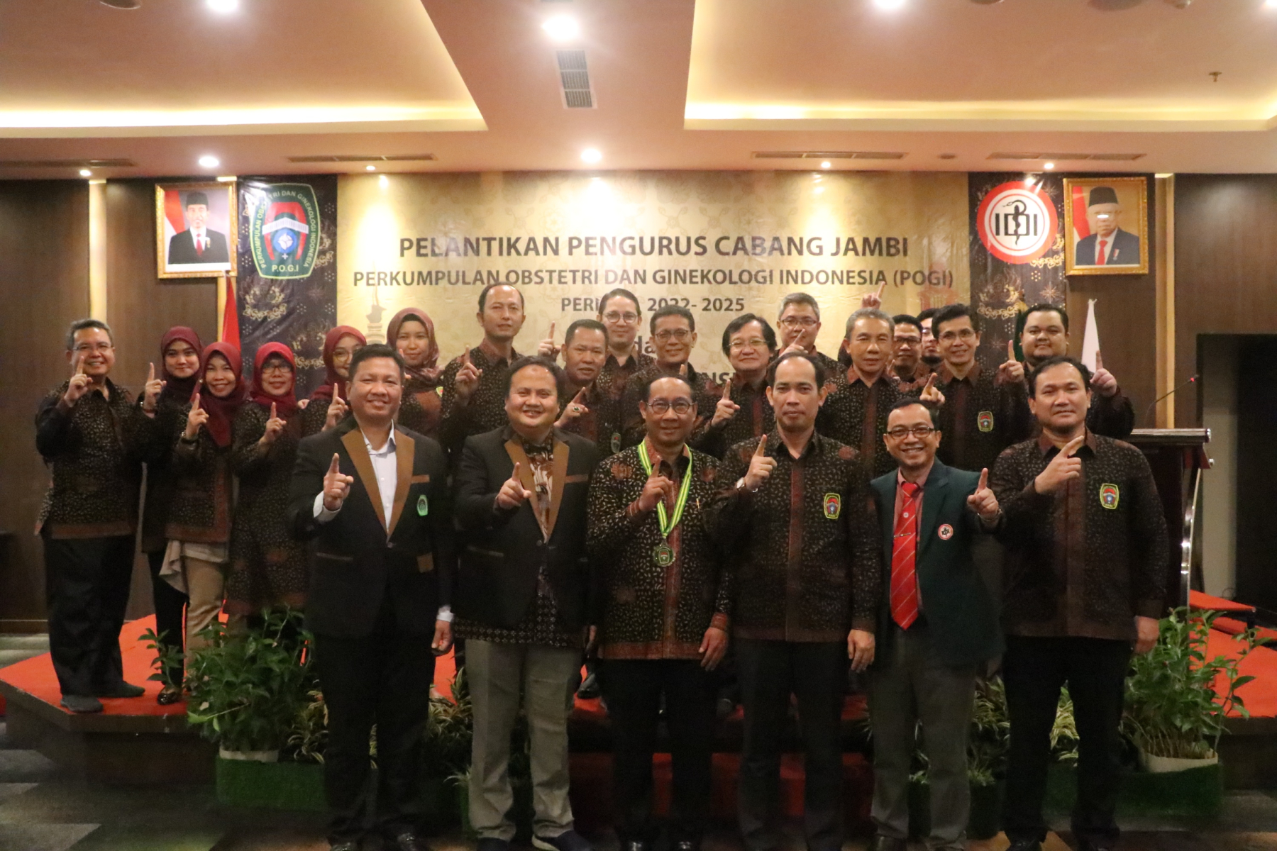 Pelantikan POGI Cabang Jambi