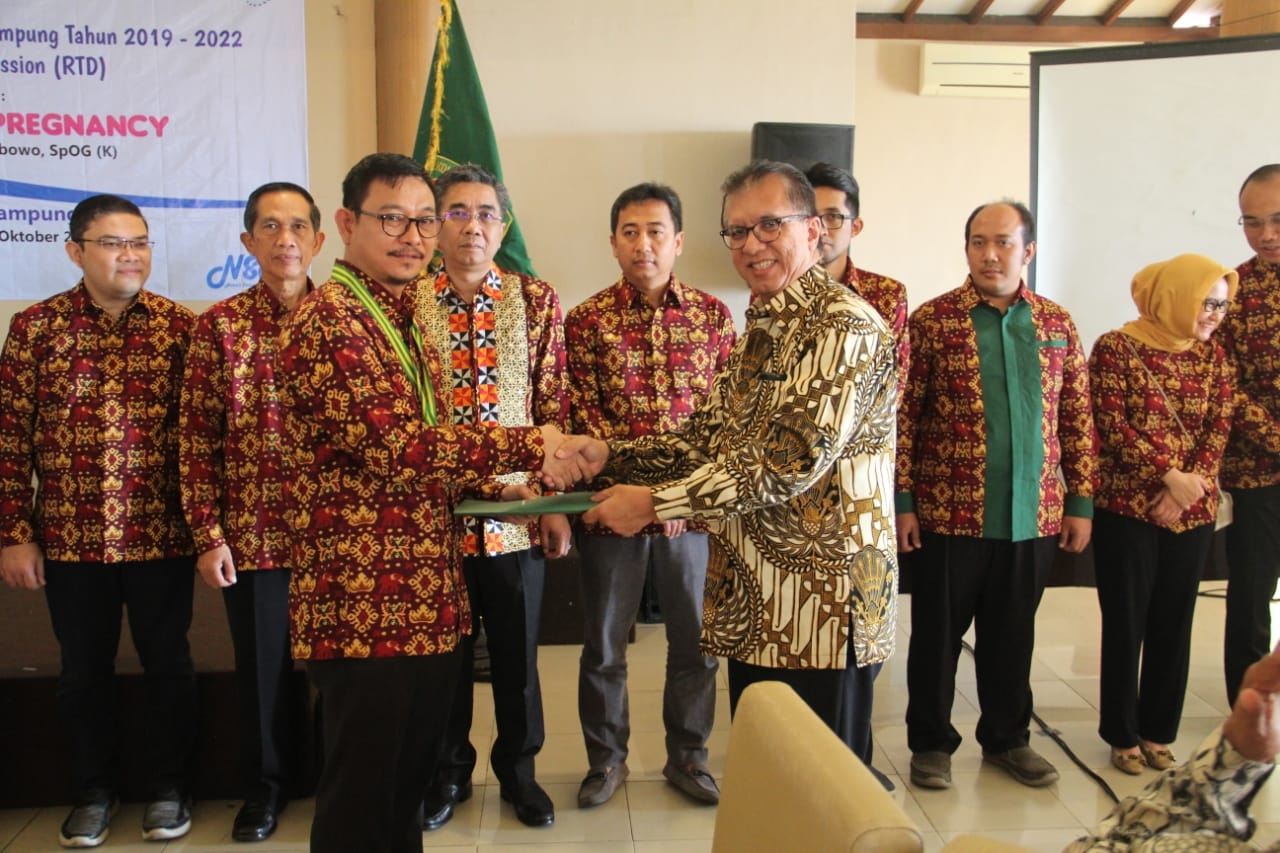 Pelantikan POGI Cabang Lampung Periode 2019 - 2022