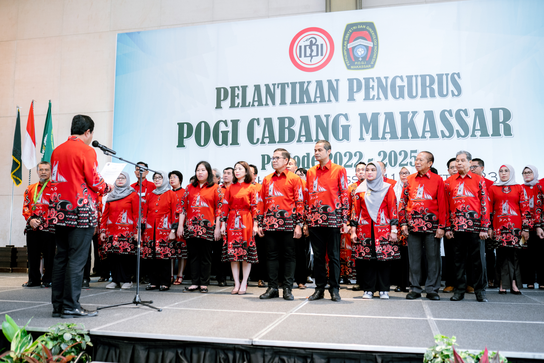 Pelantikan POGI Cabang Makassar