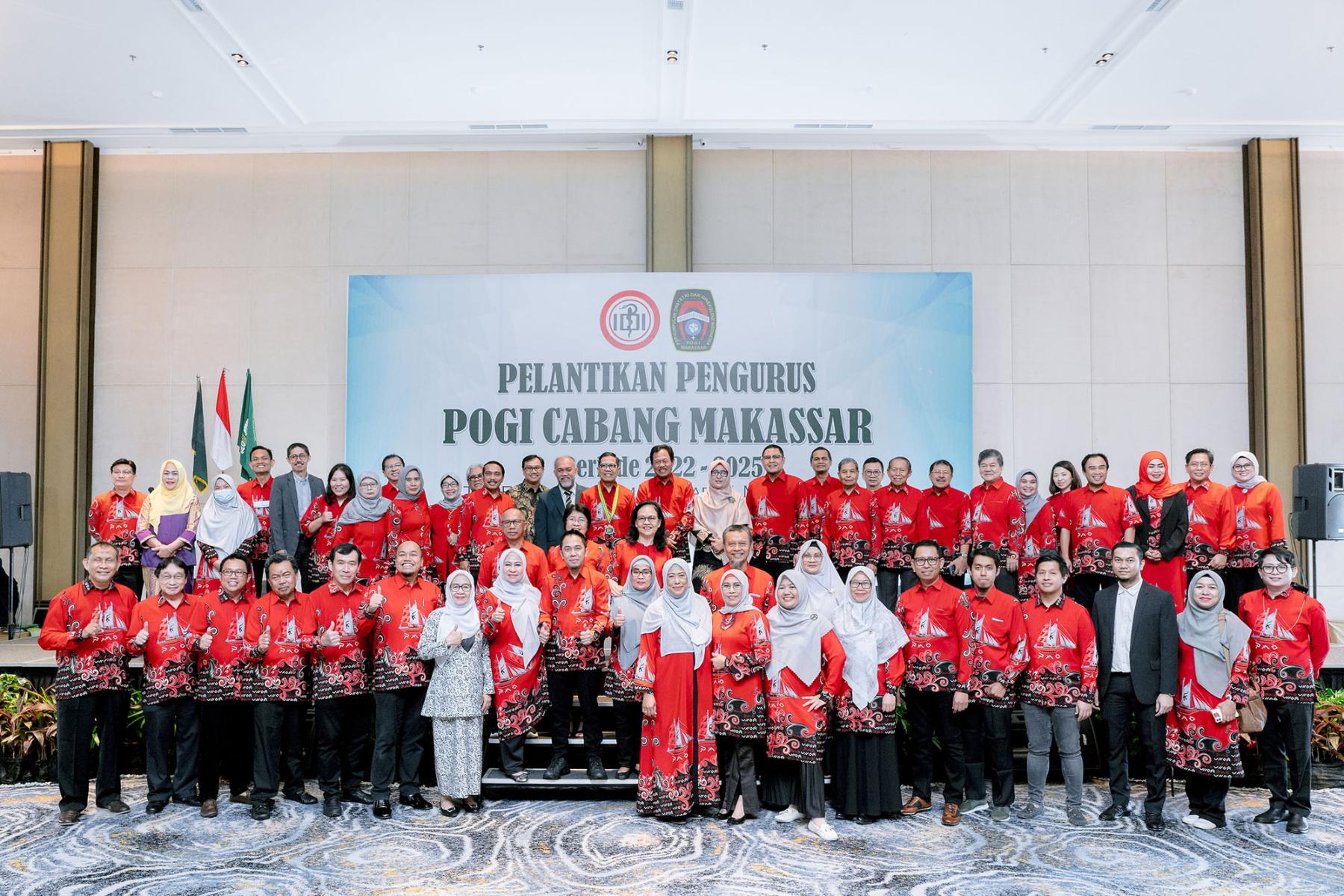 Pelantikan POGI Cabang Makassar