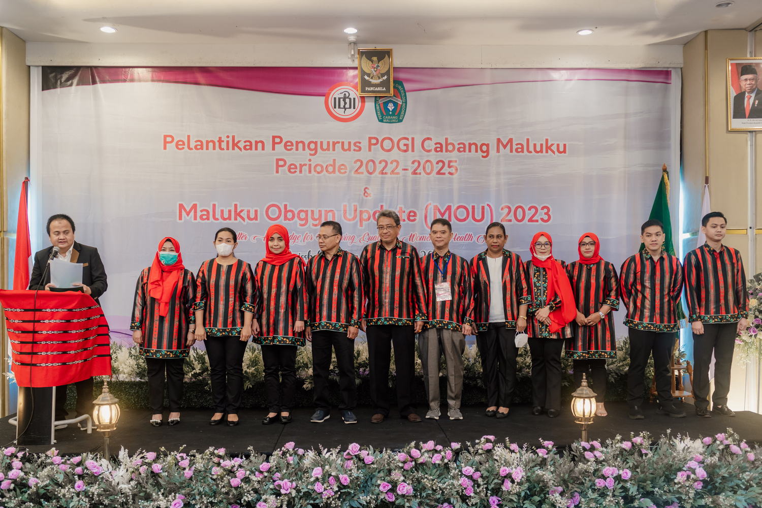Pelantikan POGI Cabang Maluku