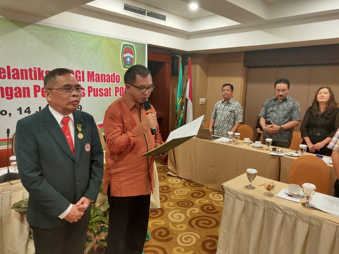 Pelantikan POGI Cabang Manado Periode 2018 - 2021