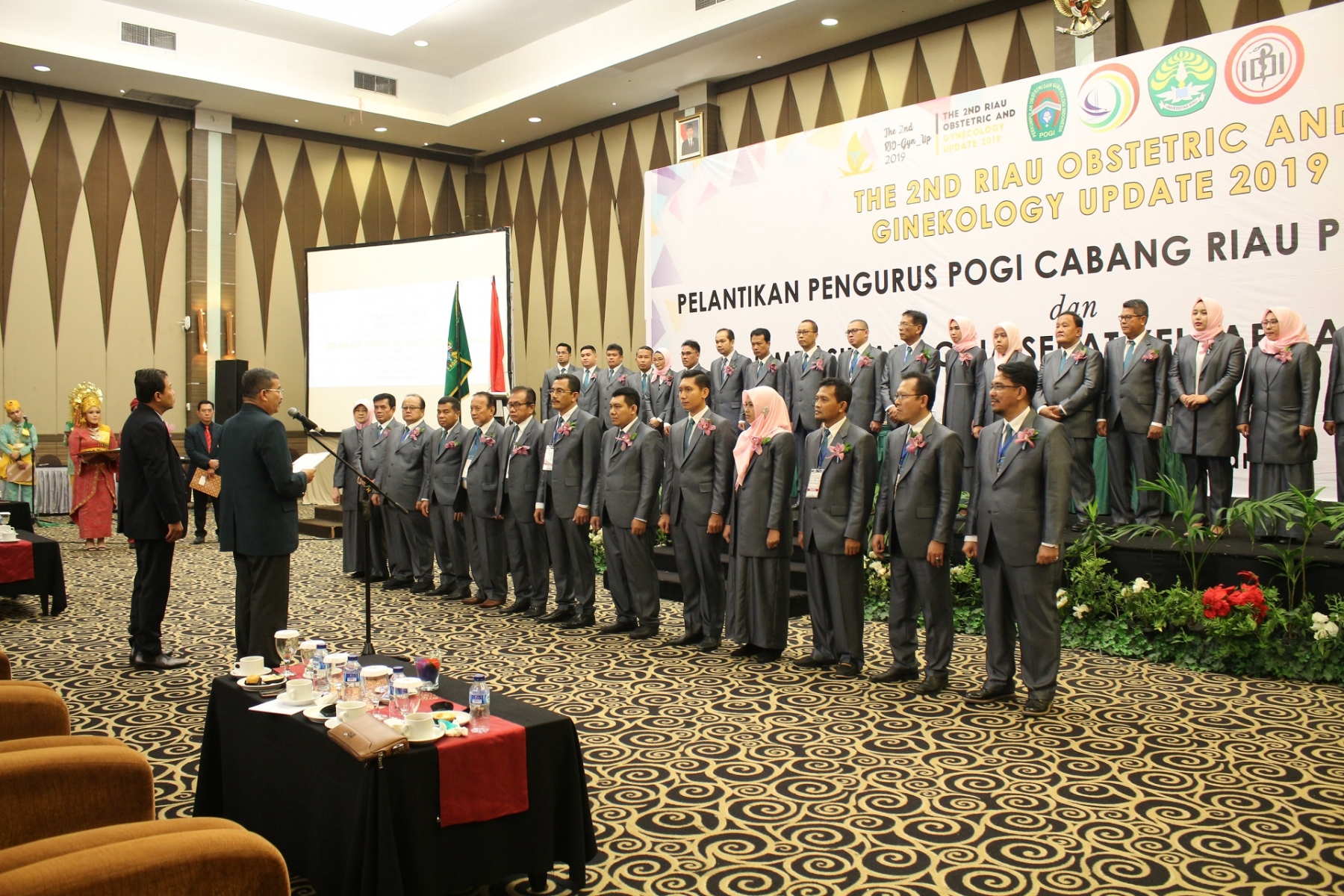 Pelantikan POGI Cabang Riau
