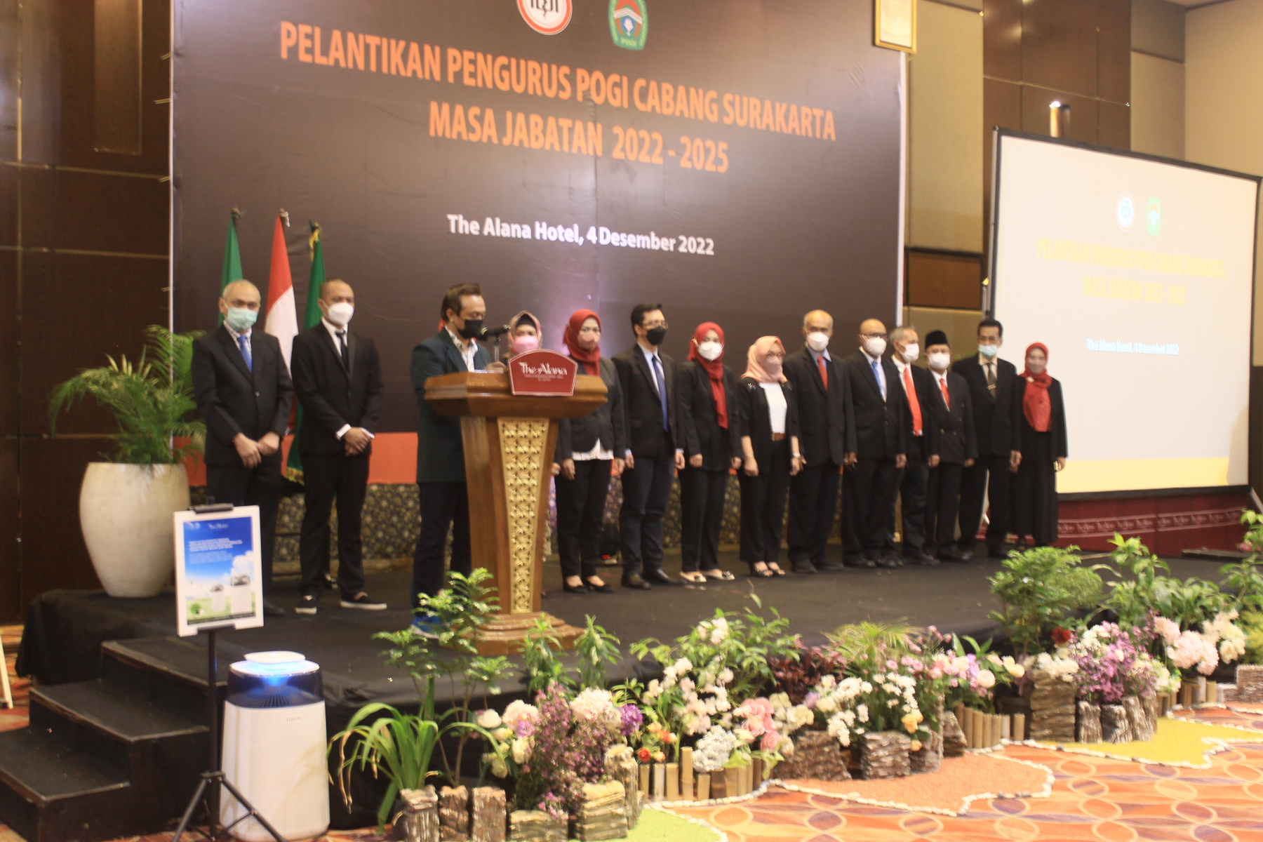 Pelantikan POGI Cabang Solo