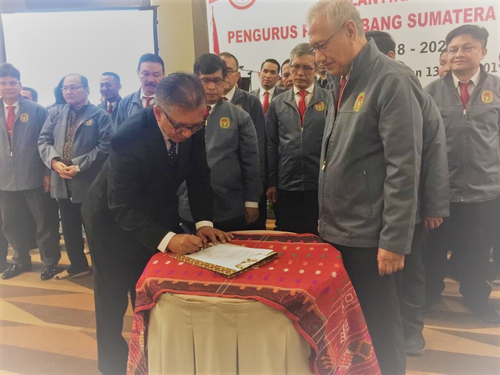 Pelantikan POGI Cabang Sumatera Utara Periode 2018 - 2021