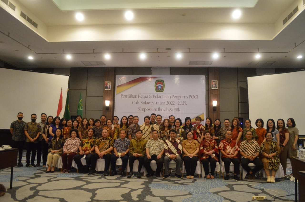 Pelantikan POGI Cabang  Sulawesi Utara Periode 2022 -2025