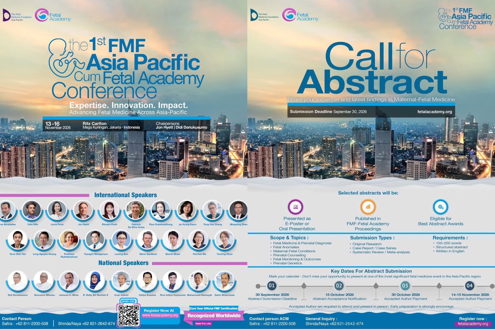 1st FMF Asia Pacific Cum Fetal Academy Conference