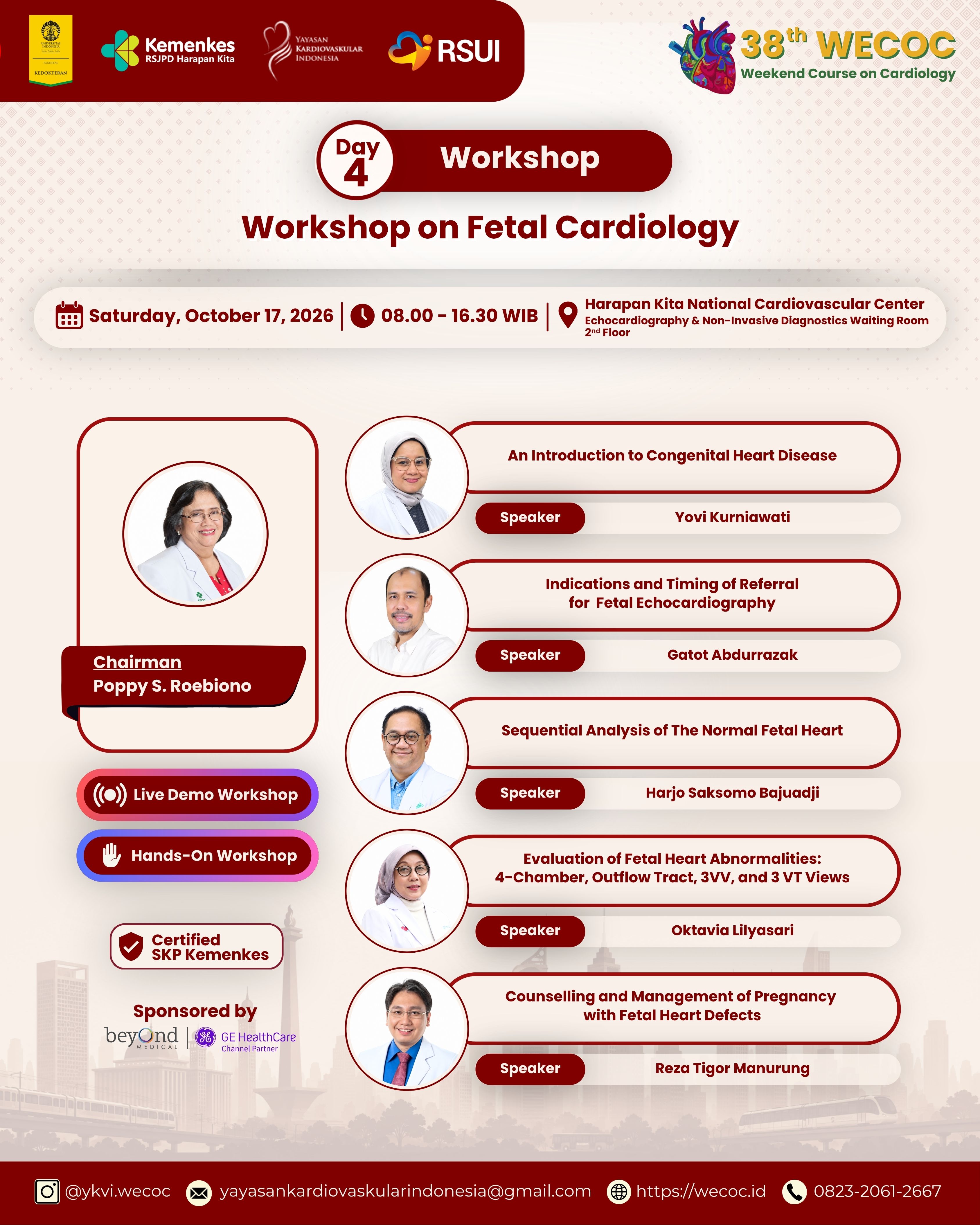 38th WECOC 2026 | DAY 4 WORKSHOP