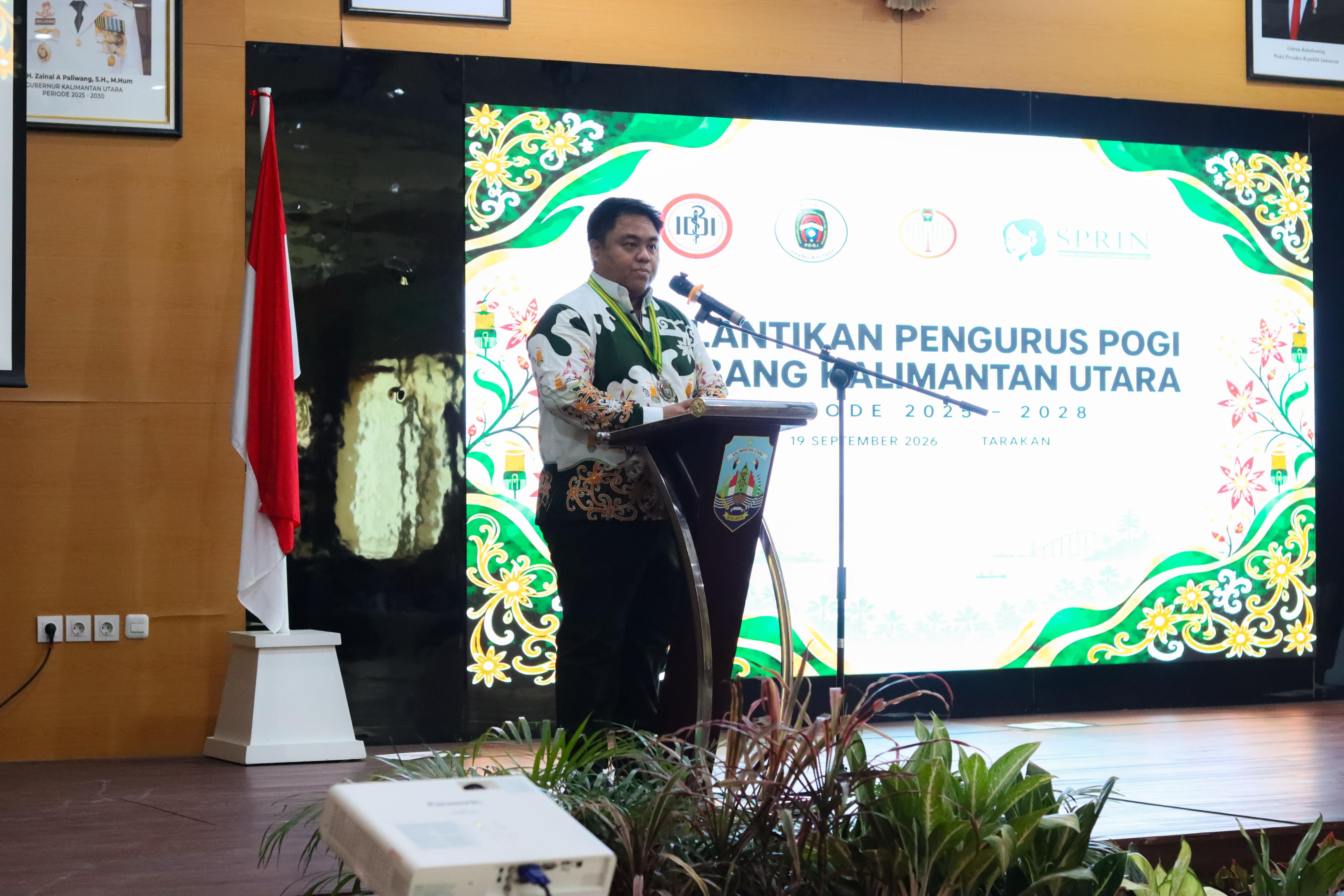 Pelantikan POGI Cabang Kalimantan Utara Periode 2025 - 2028