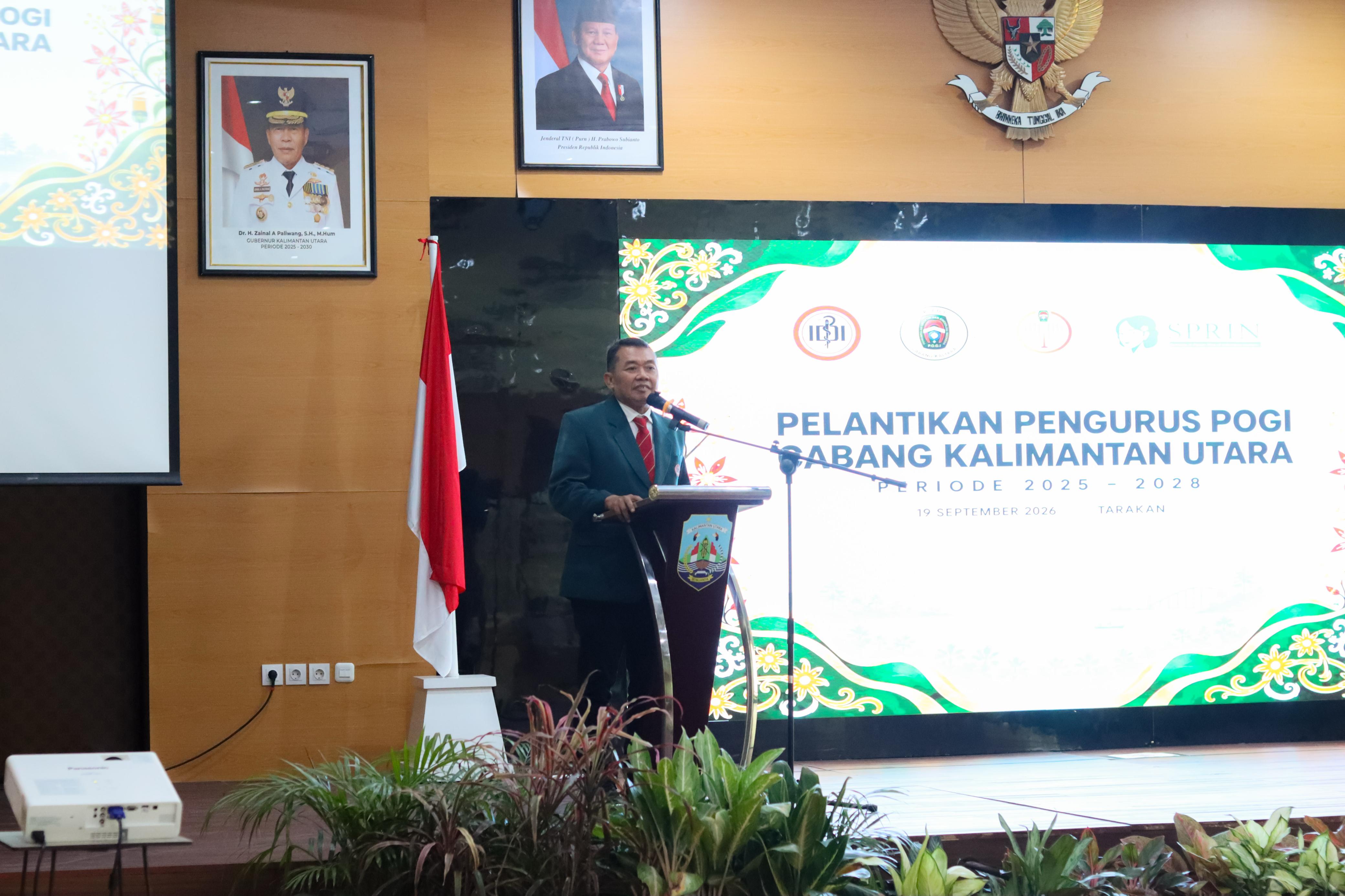 Pelantikan POGI Cabang Kalimantan Utara Periode 2025 - 2028