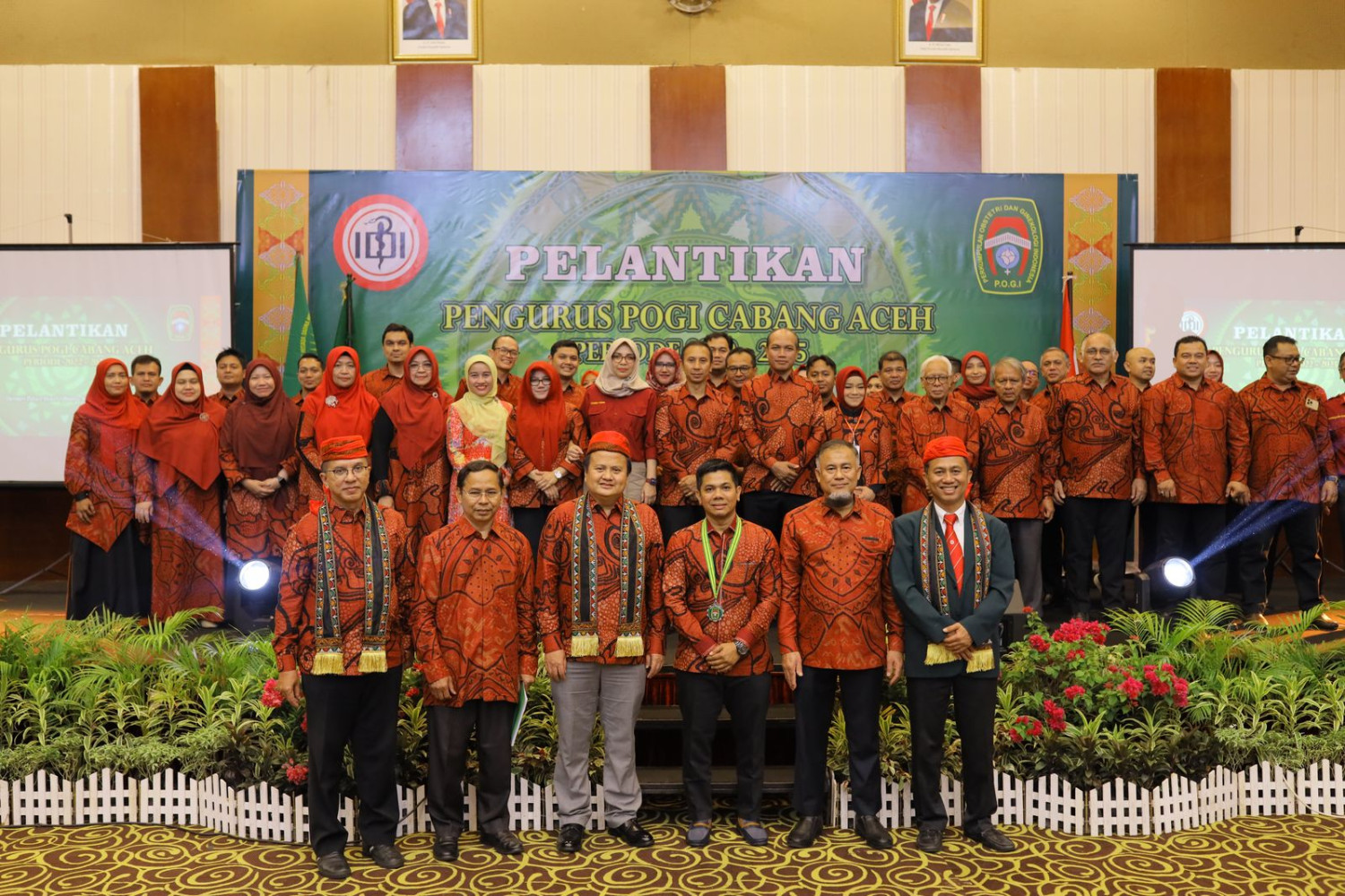 Pelantikan POGI Cabang Aceh Periode 2022 -2025