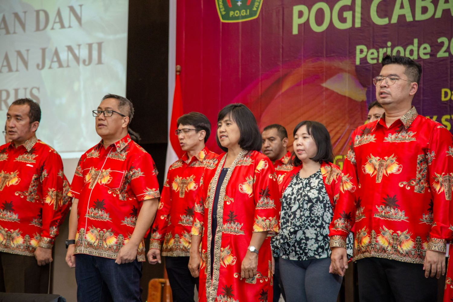 Pelantikan POGI Cabang Papua Periode 2022 -2025