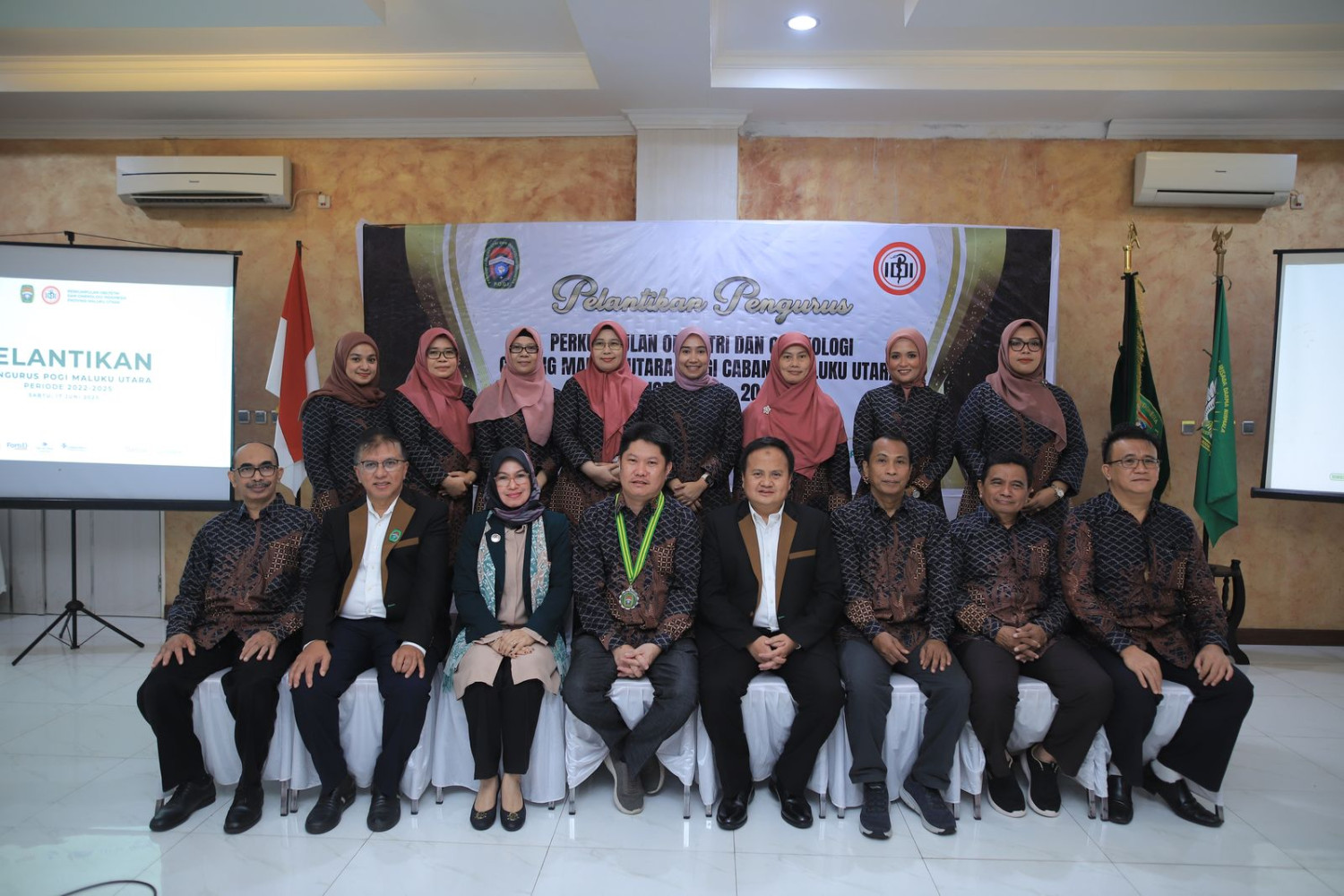 Pelantikan POGI Cabang Maluku Utara Periode 2022 -2025