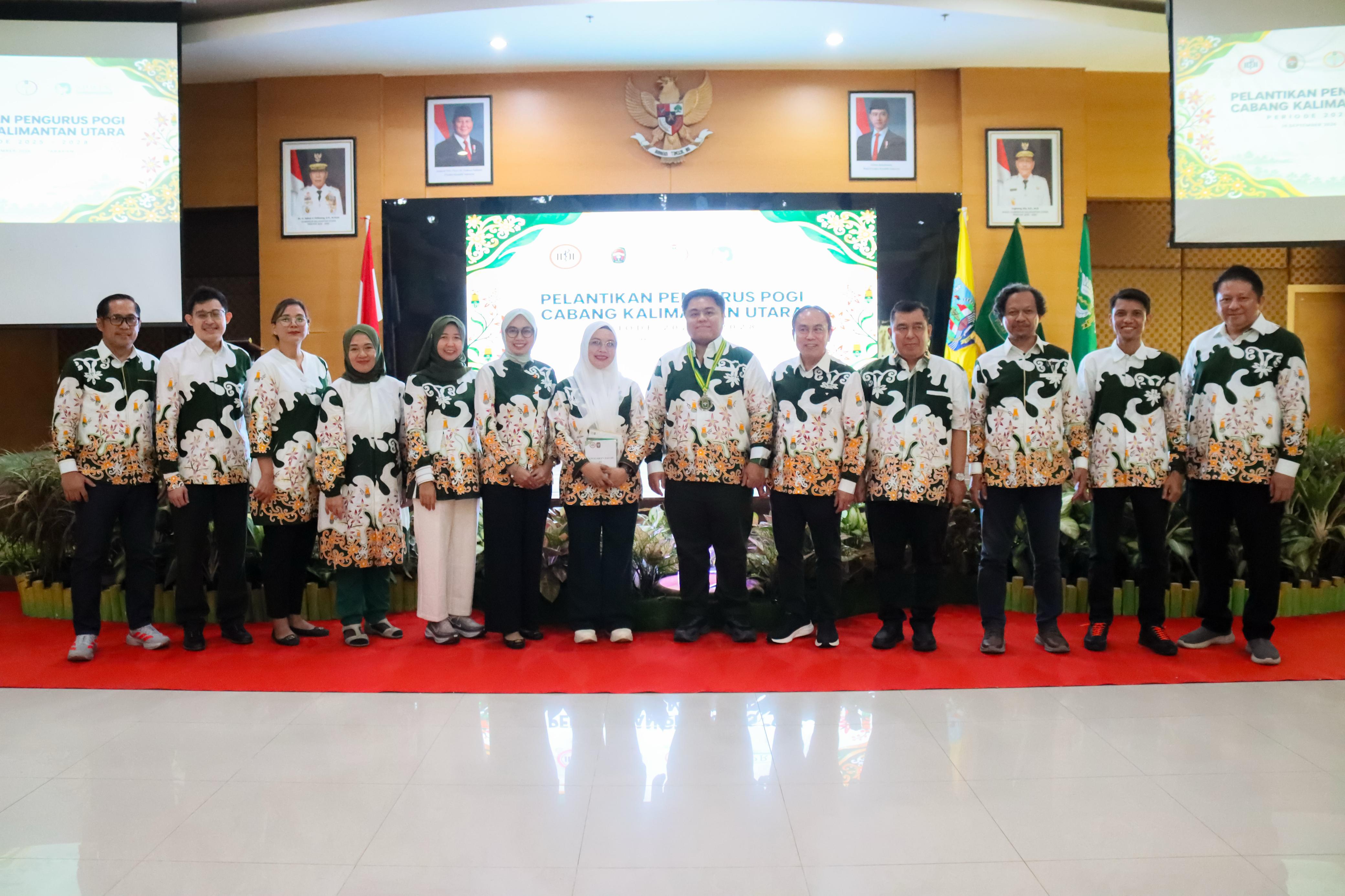 Pelantikan POGI Cabang Kalimantan Utara Periode 2025 - 2028