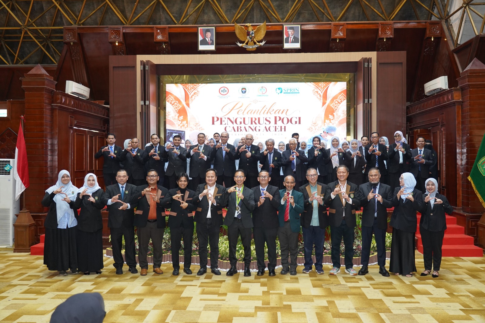 Pelantikan POGI Cabang Aceh Periode 2025 - 2028