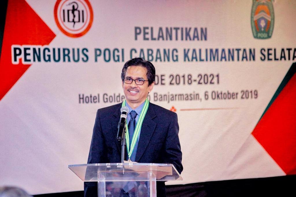 Pelantikan POGI Cabang Kalimantan Selatan Periode 2018 - 2021
