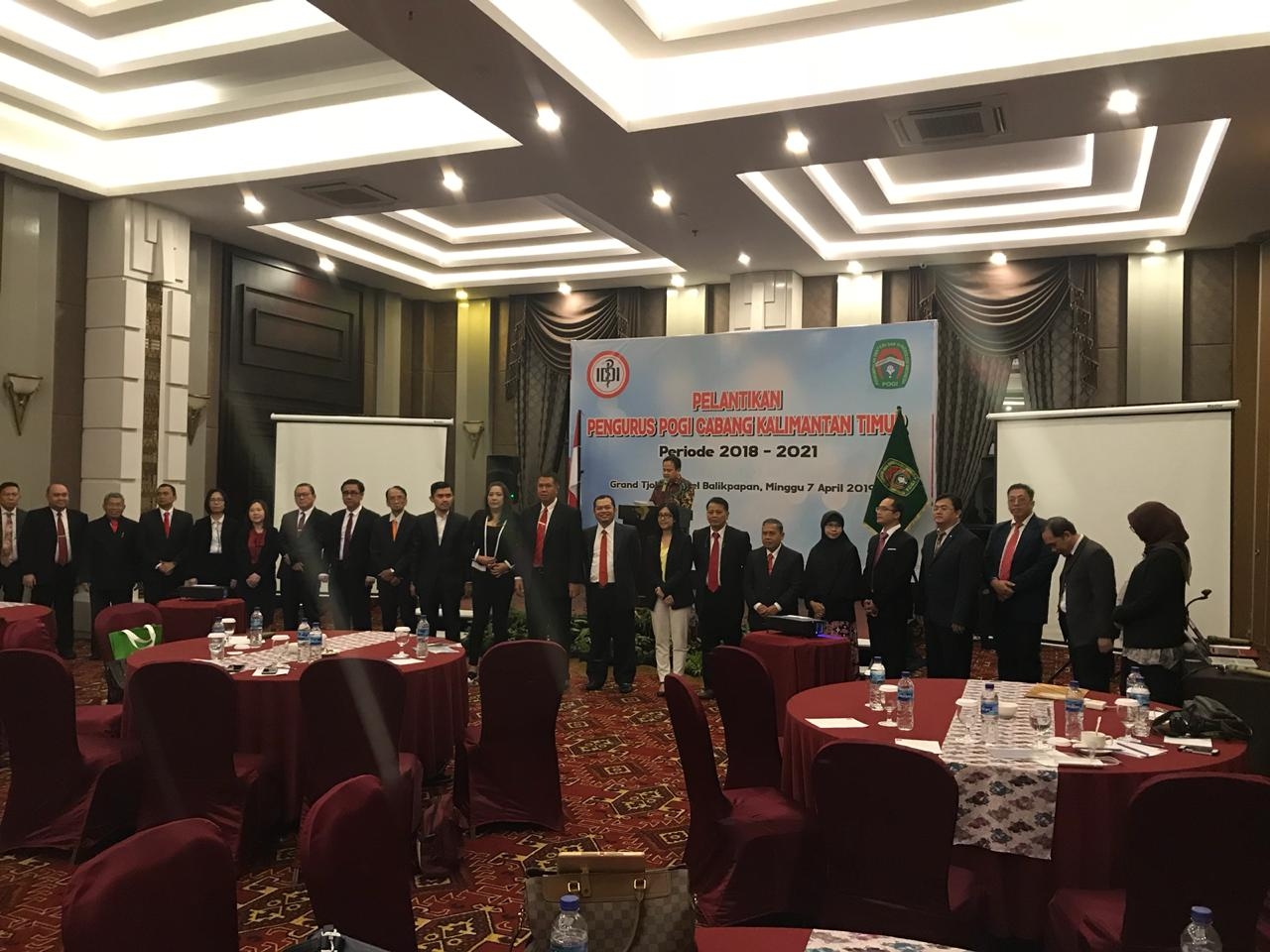 Pelantikan POGI Cabang Kalimantan Timur Periode 2019-2024
