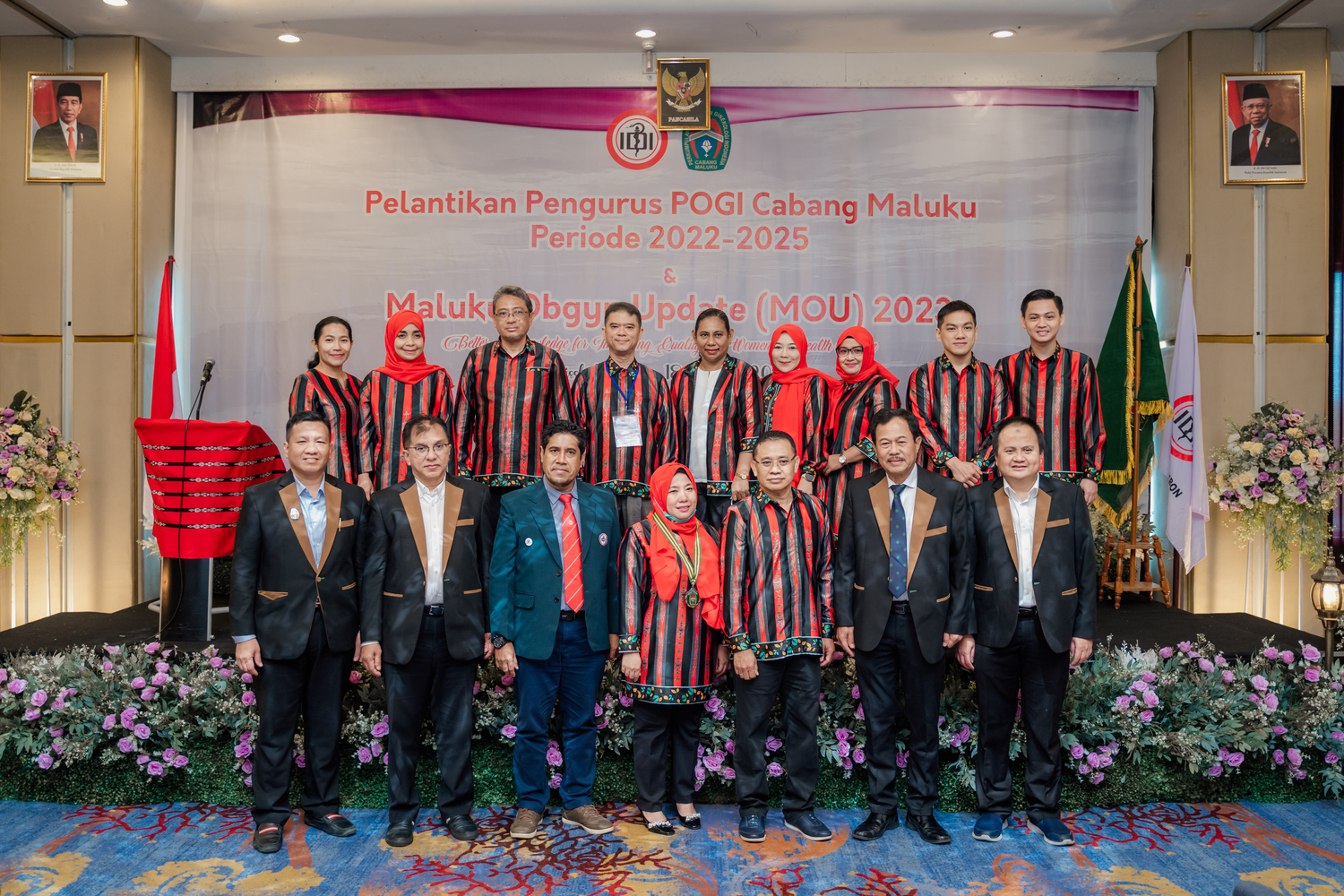 Pelantikan POGI Cabang Maluku