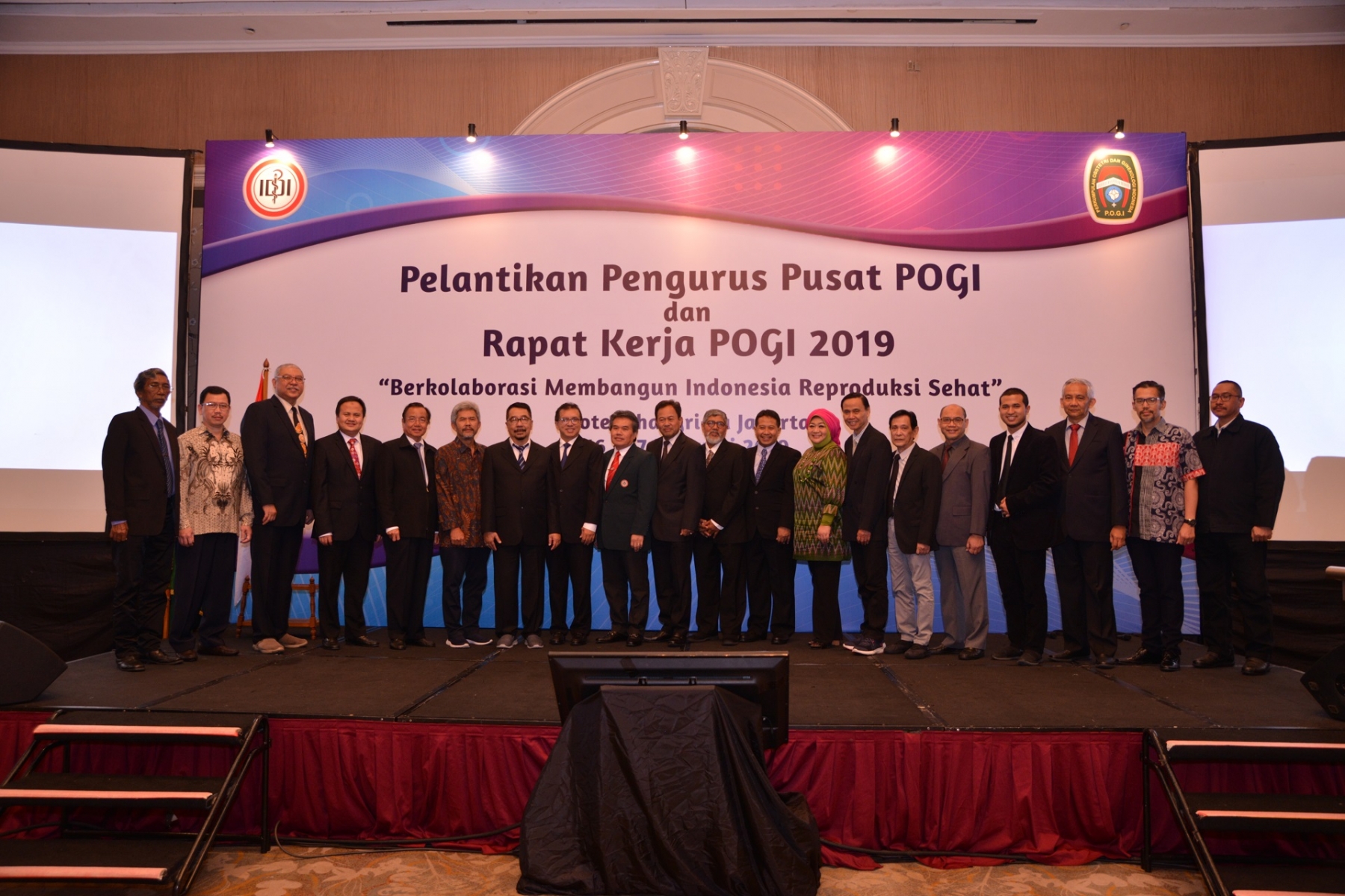 RAKER POGI dan Pelantikan PP POGI Periode 2018-2021