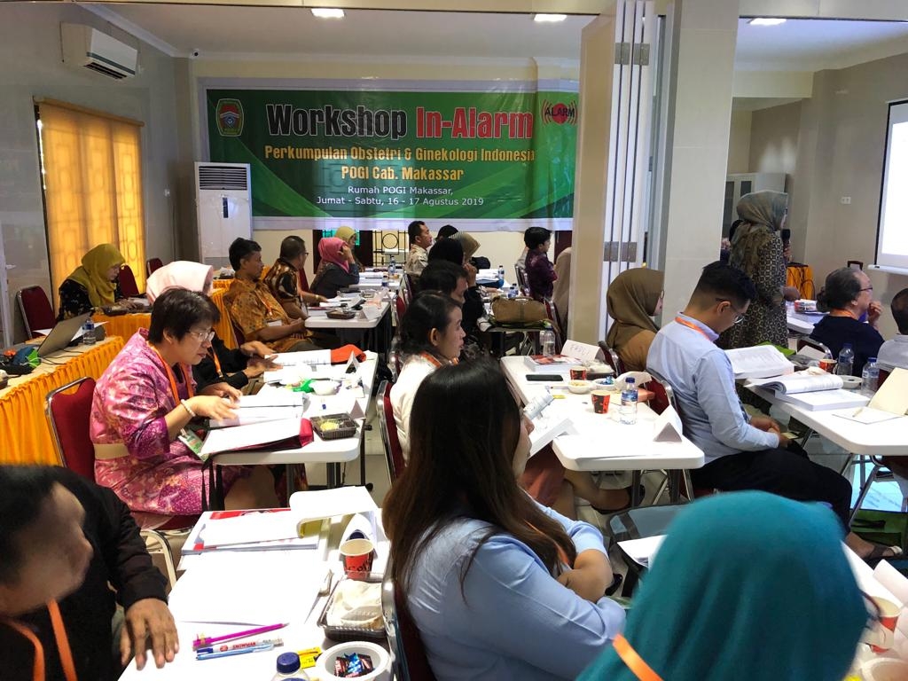 Workshop In-Alarm POGI Cabang Makassar 16-17 Agustus 2019